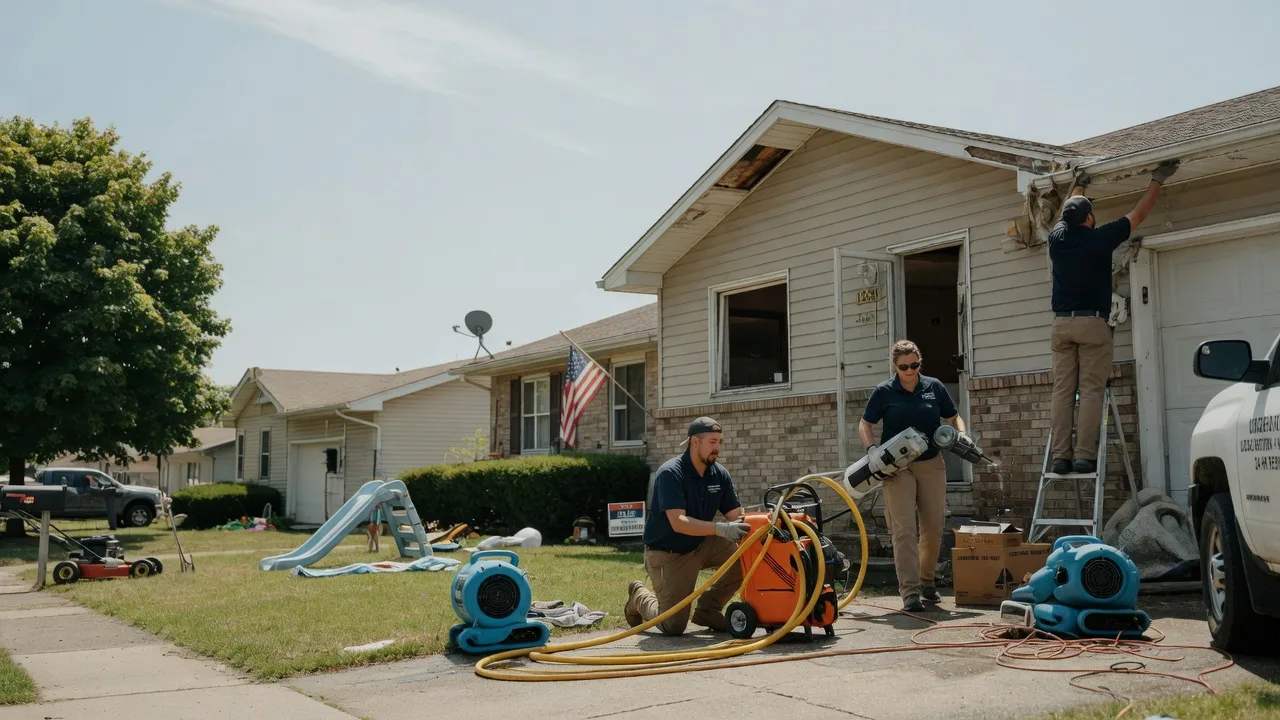 Water Damage Restoration in Stockwell, IN near me